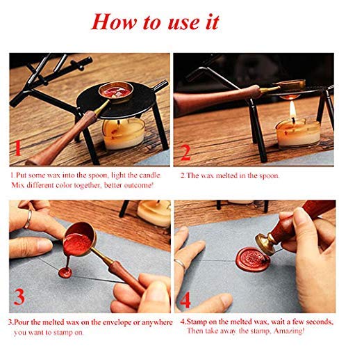 How to melt natural sealing wax? - L'Ecritoire